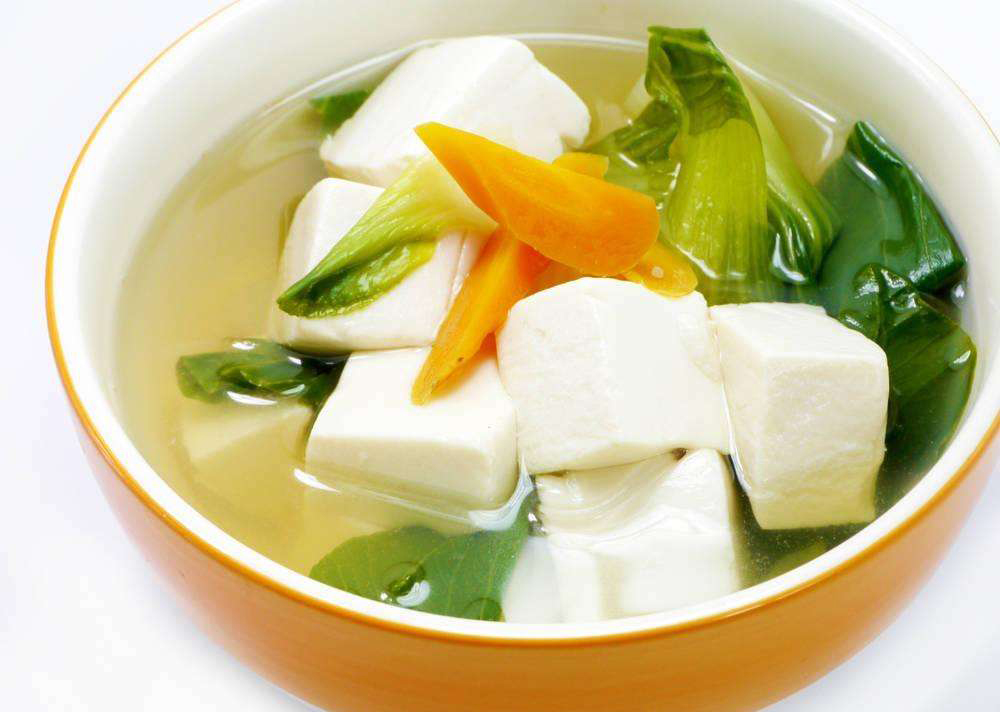 煎蛋豆腐蔬菜汤 7.99(中) 9.99(大)